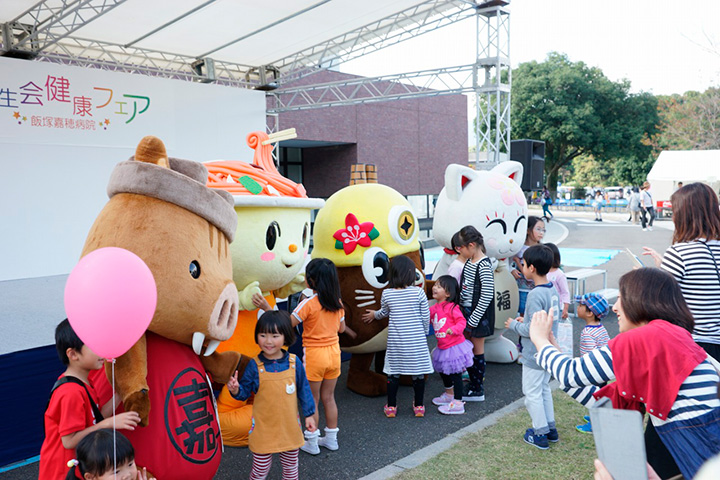 地元のゆるキャラも大集合！