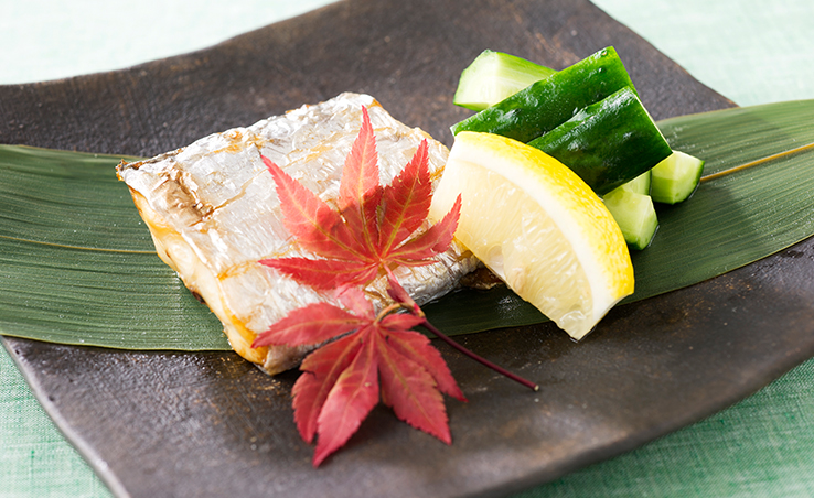 太刀魚の塩焼き