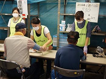  大阪府済生会が実施する釜ヶ崎地区健診事業