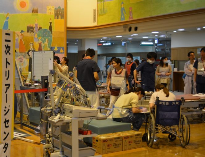 熊本病院で負傷者449人を受け入れ、済生会病院から医療チームも派遣