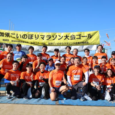 メディカルランナーとして医師・看護師28人が参加