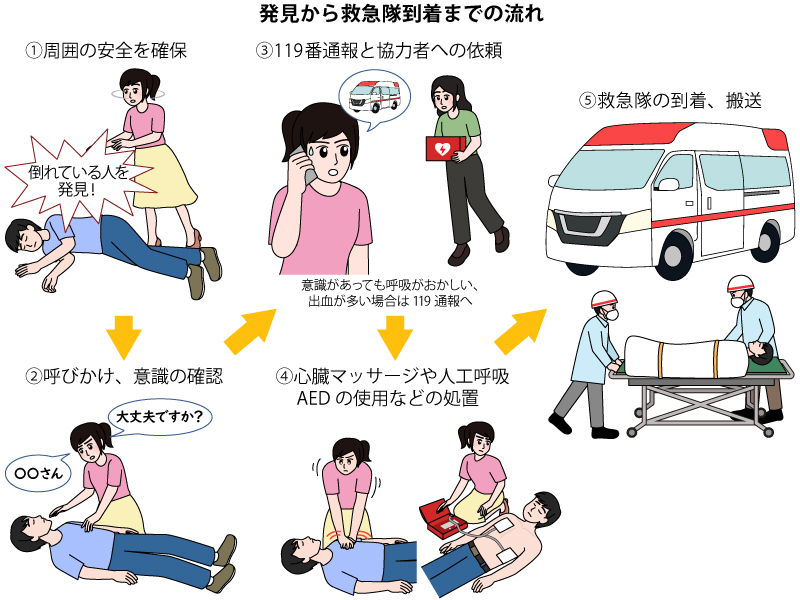 そのアクションが命を救う！ 私たちにもできる救命救急のキホン | 済生会