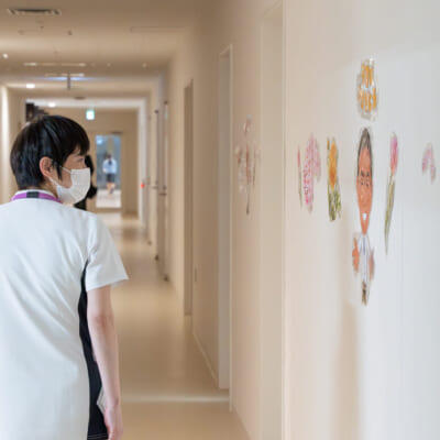 「あいさつロード」で コミュニケーション活性化