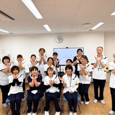 院内感染を防ぐ！　ICリンクナース13人誕生