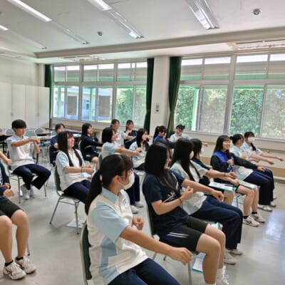 専門職と高校生が連携し地域の健康づくりを推進