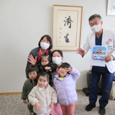 手作りカレンダーに感謝を込めて