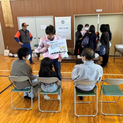 ビニール袋や段ボールで応急手当をしてみよう