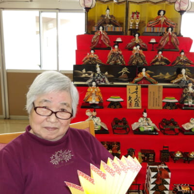 毎年恒例のひな祭り行事