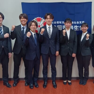 笑顔がまぶしい新入職員たち