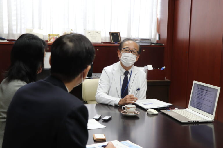 「済生丸」をテーマに情報誌の取材を受けました