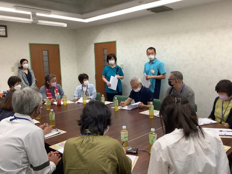 施設見学と地域連携に向けた意見交換会