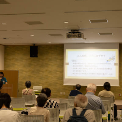 看護の日イベントに50人が来場